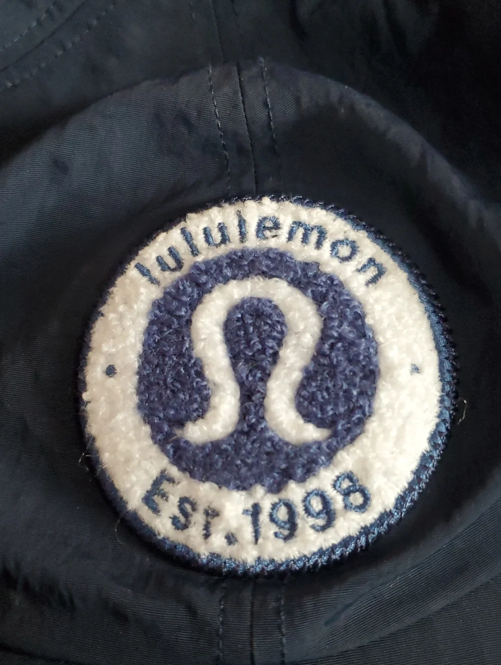 Lululemon Baller Hat True Navy Large Logo Baseball Cap